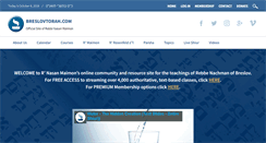 Desktop Screenshot of breslovtorah.com